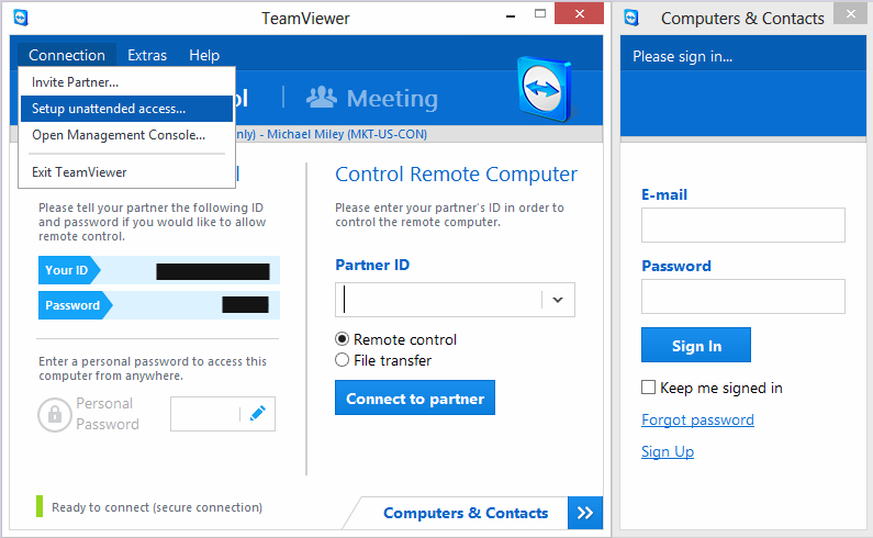 Teamviewer meeting download